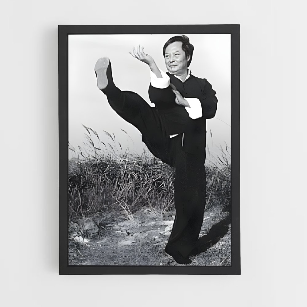 Poster Wong shun – affiche Wing Chun (vue 2)